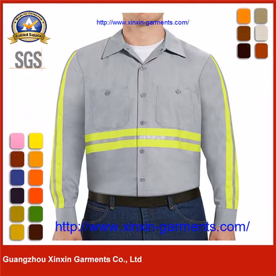 Cheap Custom Price Printing Unisex Safety Garments (W77)
