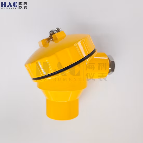 Tête de thermocouple, entrée de tube de protection givrée et entrée de fil d'extension disponibles