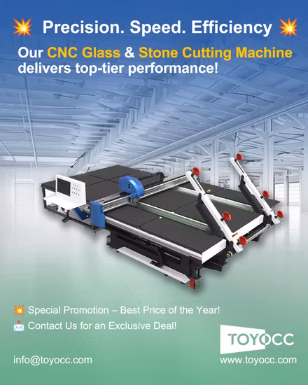 Ligne de découpe CNC de verre avec certificat CE